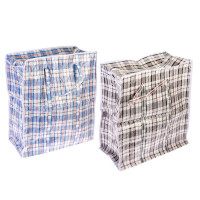 VETTA Сумка хозяйственная &quot;Клетка&quot;, 55x65x30см, 105 литров, до 12кг, полипропилен, 2 цвета