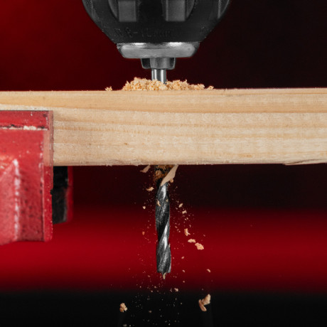 Набор сверл комбинированный, сверла по металлу 1-6.5 мм, бетону 4-8 мм, дереву 4-10 мм, перовые 16,22,25 мм, биты 20 шт, адаптер, головки 2 шт, зенковка, 50 предметов Pro Matrix