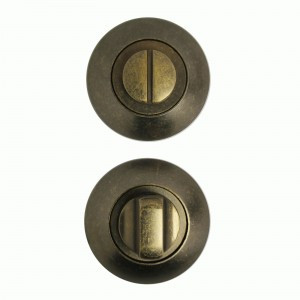 Сантехническая завертка к ручкам АЛЛЮР АРТ BK-R1  OB/OB (31132) круглая состаренная бронза (100,10)