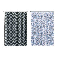 VETTA Шторка для ванной, ПЕВА, 75 г/м2, 180x200см, &quot;Маренго&quot;, 2 диз.