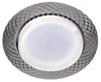 ЭРА св-к под лампу Gx53,220V, 13W, серебро KL76 AL/SL/1 (аналог 653145) 3787