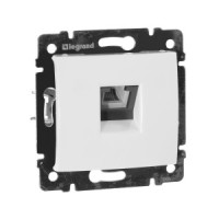 IEK VALENA мех. роз. телеф. СУ 1 мест. бел. (RJ11) 774438