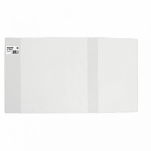 Обложка ПВХ д/школьных журналов/учебников А4, ПИФАГОР, универсальная, 120 мкм, 305х560 мм, штрих-код