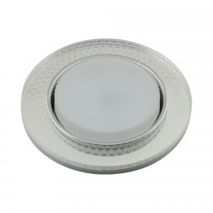 Fametto DLS-L156 GX53 GLASSY/CLEAR 3D св-к встр,  Luciole декоративный без лампы/св-д подсветка 3Вт