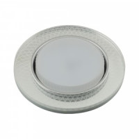 Fametto DLS-L156 GX53 GLASSY/CLEAR 3D св-к встр,  Luciole декоративный без лампы/св-д подсветка 3Вт