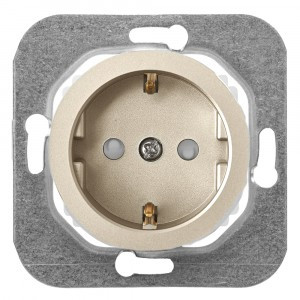 Bylectrica РЕТРО ПРОВАНС мех. роз. 1 мест. СУ земля, штор. корп. ABS, (РС16-1406 шампань)