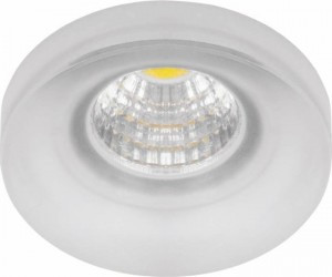 Feron св-к встр. св/д 3W(210lm) 4000K 4K 45x29 прозрачный подсветка для ступенек/мебели LN003 28774