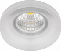 Feron св-к встр. св/д 3W(210lm) 4000K 4K 45x29 прозрачный подсветка для ступенек/мебели LN003 28774