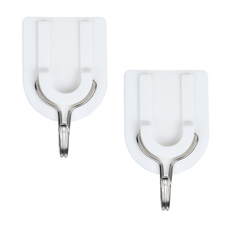 Крючки самоклеящиеся тм VETTA, пластик, 2шт