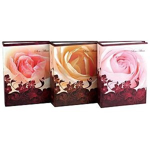 Фотоальбом (Ф/а) Image Art 126 100PP 100лист. ПВХ, 10х15, термосварка, бум. обложка, цветы