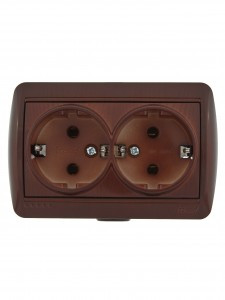 Lezard Ната роз. ОУ 2 мест. 16А вишня (земля, керамика, корпус PC) 710-0600-127