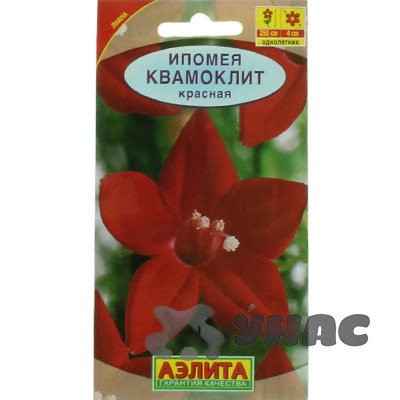 Ипомея Квамоклит красная Аэлита Ц