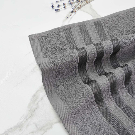 PROVANCE Фрэя Полотенце махровое, 100% хлопок, 50х90см, 360гр/м, серый