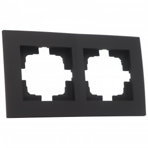 Bylectrica НОВЫЙ СТИЛЬ рамка СУ 2 мест. карбон, (ЮЛИГ.735212.552 карбон)