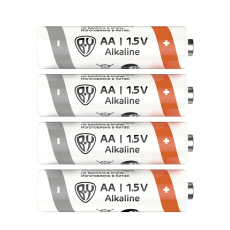 Батарейки AA BY Promo (LR06) 4шт в блистере, щелочные 1.5V