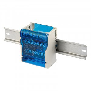 REXANT Шина на DIN-рейку в корпусе (кросс-модуль) 4х7, инд.шк 11-2304-7