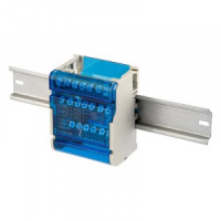 REXANT Шина на DIN-рейку в корпусе (кросс-модуль) 4х7, инд.шк 11-2304-7