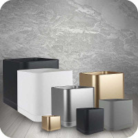 Горшок 2,10л серебро 104/15-5 х12