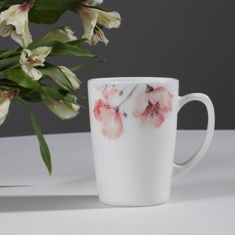 MILLIMI Роселла Кружка 350мл, опаловое стекло