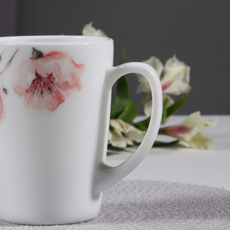 MILLIMI Роселла Кружка 350мл, опаловое стекло