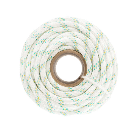 Фал плетеный капроновый с сердечником, 12 мм, L 100 м, 24-прядный, Сибртех