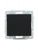 Lezard RAIN мех. выкл. СУ 1 кл. черный бархат (инд.) 703-4288-111