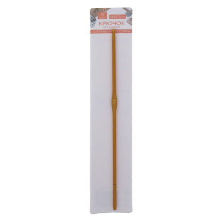 Крючок для вязания, d = 2,5 мм, 15 см