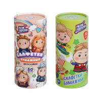 BY Русские Супергерои Салфетки 2 слоя, 50л, 13x18см