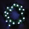 СНОУ БУМ Гирлянда эл. вьюн 4м, 20LED, белый, пост. свечение, ПВХ прозрачный, 220В