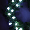 СНОУ БУМ Гирлянда эл. вьюн 4м, 20LED, белый, пост. свечение, ПВХ прозрачный, 220В