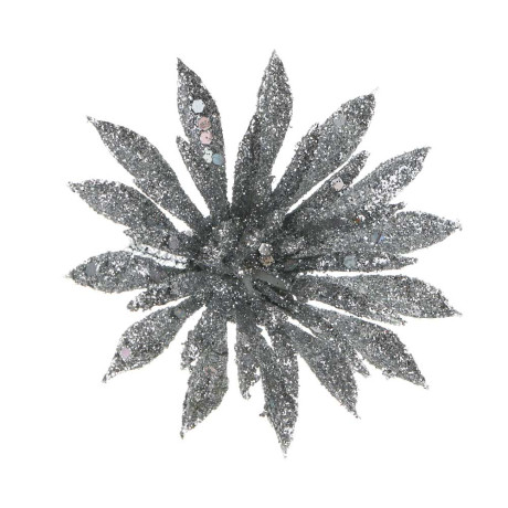 СНОУ БУМ Цветы на проволоке 8x8 см 3 шт