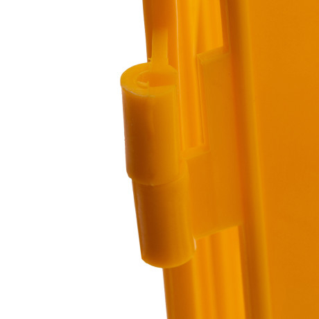 Забор декоративный "Романтика", 28 х 300 см, желтый, Palisad