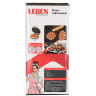 LEBEN Мини-вафельница, 550 Вт, пластик, нерж. сталь, антипригарное покрытие