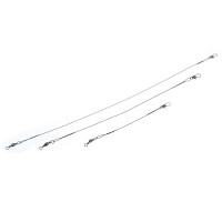 AZOR FISHING Набор поводков для жерлиц 10 шт, 10-30см, 3 вида