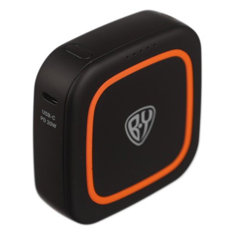 BY Аккумулятор мобильный Куб, 10000мАч с беспр. Зарядкой Qi, Быстрая зарядка QC3.0+PD, 5А