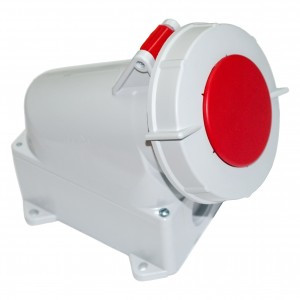 Bylectrica силовая розетка CEE 1252 стационарная 3P+N+PE 32А 380В IP67, РПО32-903