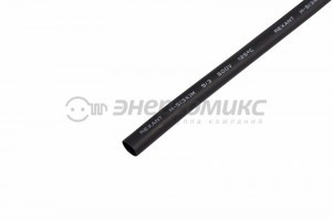 REXANT термоусадка трубка ТУТ клеевая   9,0 / 3,0мм (3:1) 1 м  черная, уп. 10!!!, 26-0009