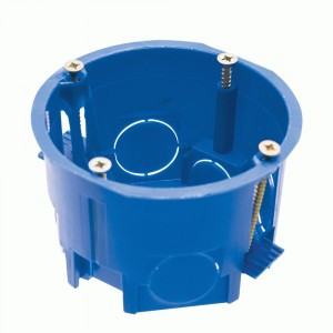 STEKKER коробка монтажная с лапками для полых стен синий EBX20-02-2 (A3A647-001) 39294