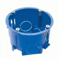 STEKKER коробка монтажная с лапками для полых стен синий EBX20-02-2 (A3A647-001) 39294