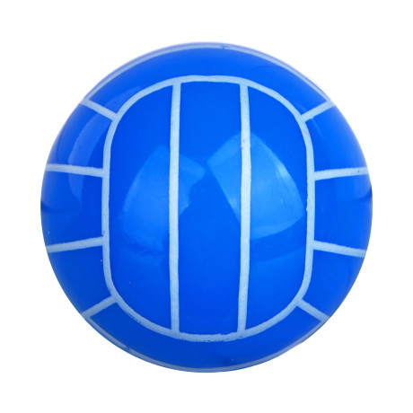 Точилка с контейнером в форме мяча, 3,7х3,7см, 1 отверстие, пластик, 4 цвета