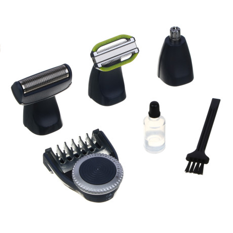 LEBEN Машинка для стрижки и комплект насадок, пластик.кейс, 500 мА/ч, насадки, водостойкий корпус