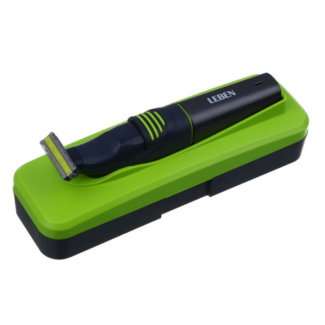 LEBEN Машинка для стрижки и комплект насадок, пластик.кейс, 500 мА/ч, насадки, водостойкий корпус