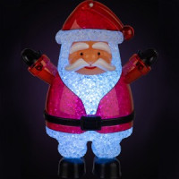 Фигурка светящаяся &quot;Дед Мороз&quot;, акрил Волшебная страна