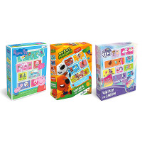 Лицензия, Набор пазлов. Читаем по слогам. 60 эл, 19x15x4см