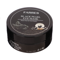 Патчи для глаз с пудрой черного жемчуга 60 шт тм Farres 90,0 г