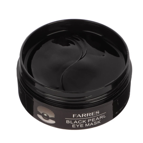 Патчи для глаз с пудрой черного жемчуга 60 шт тм Farres 90,0 г
