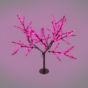 Дерево "Сакура" 864LED 1,5м, розов., d кроны 1,8м, IP65 60W 531-108 Neon-night