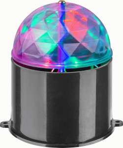 ОНЛАЙТ св-к св/д декоративный вращ. диско 3W 76х100 OLF-DISCO01-3-230-RGB-BL 61979