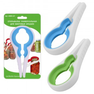 Открывалка универсальная д/винт.крышек (кратность 6шт!!!), пластик АN80-127 Мультидом