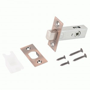 Задвижка Апекс L-0126-АС  медь 6 мм без ручек (72,12)